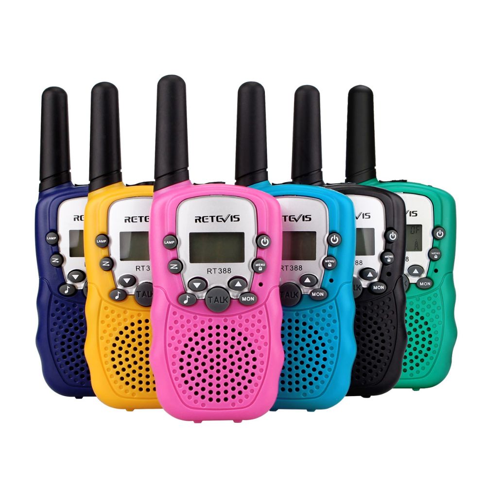 RT388 Meistverkaufte Multi-Color Walkie Talkie Spielzeug für Kinder