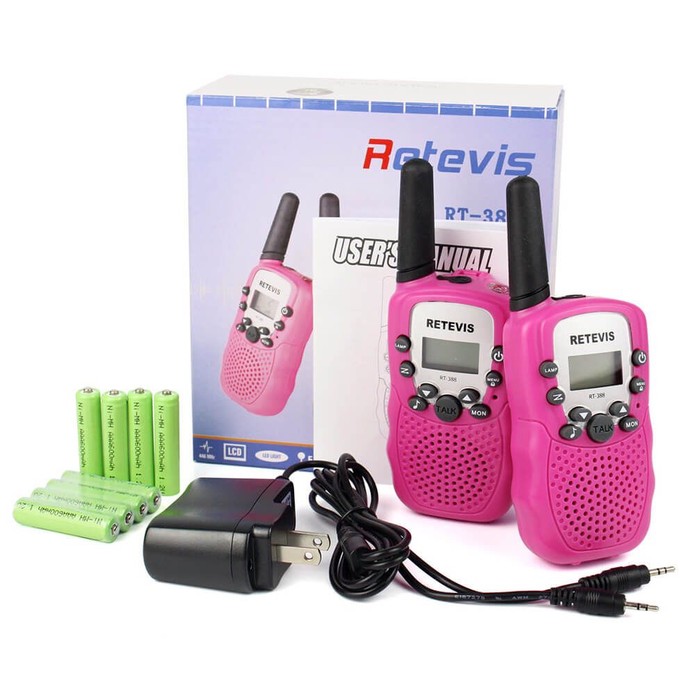 RT388 Plus Wiederaufladbares Spielzeug-Walkie Talkie für Kinder