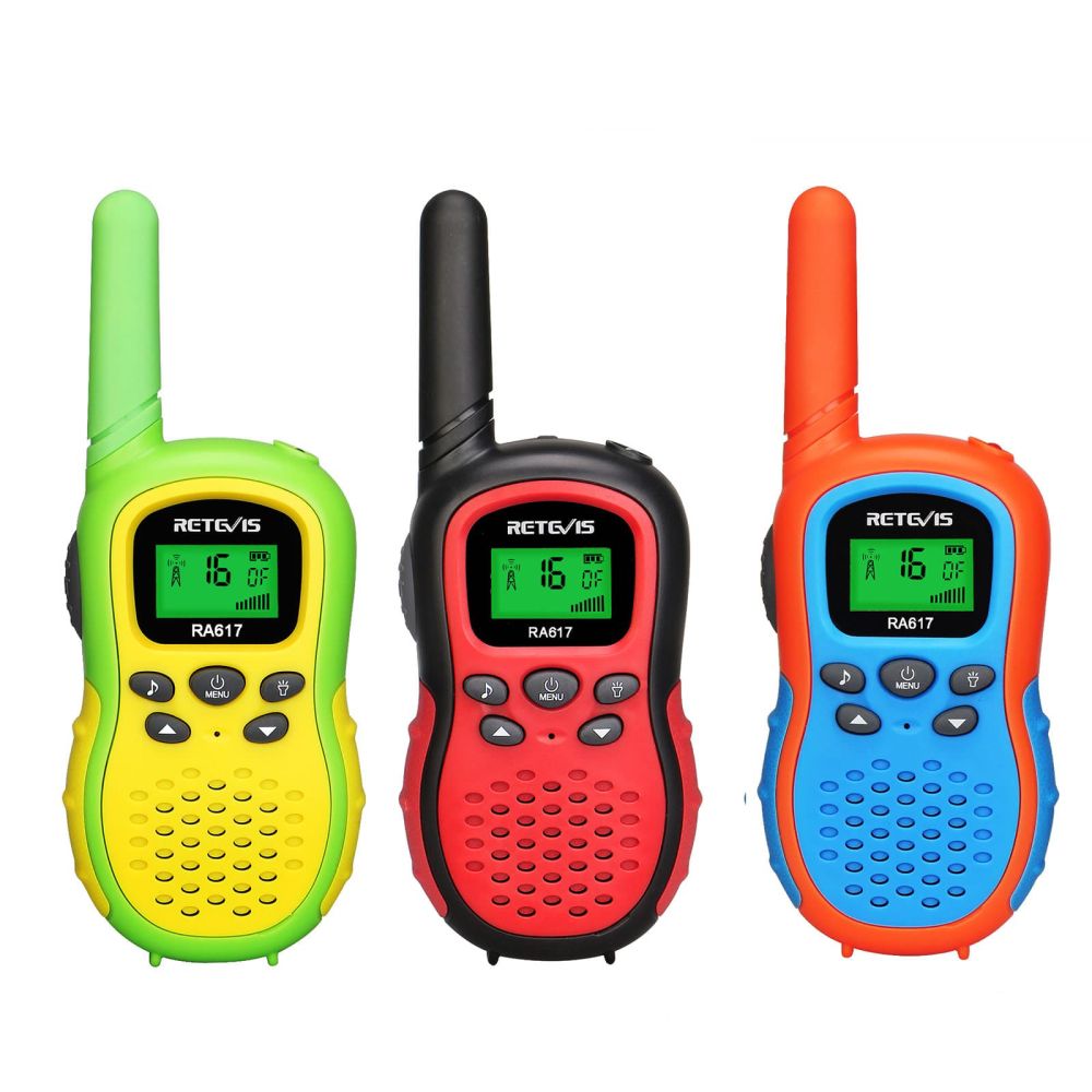 RA617 3 Pack tragbare Walkie Talkies für Familienabenteuer RA617 3 Pack tragbare Walkie Talkies für Familienabenteuer