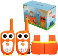 RT30 Orange Owl mit Ferngläsern 