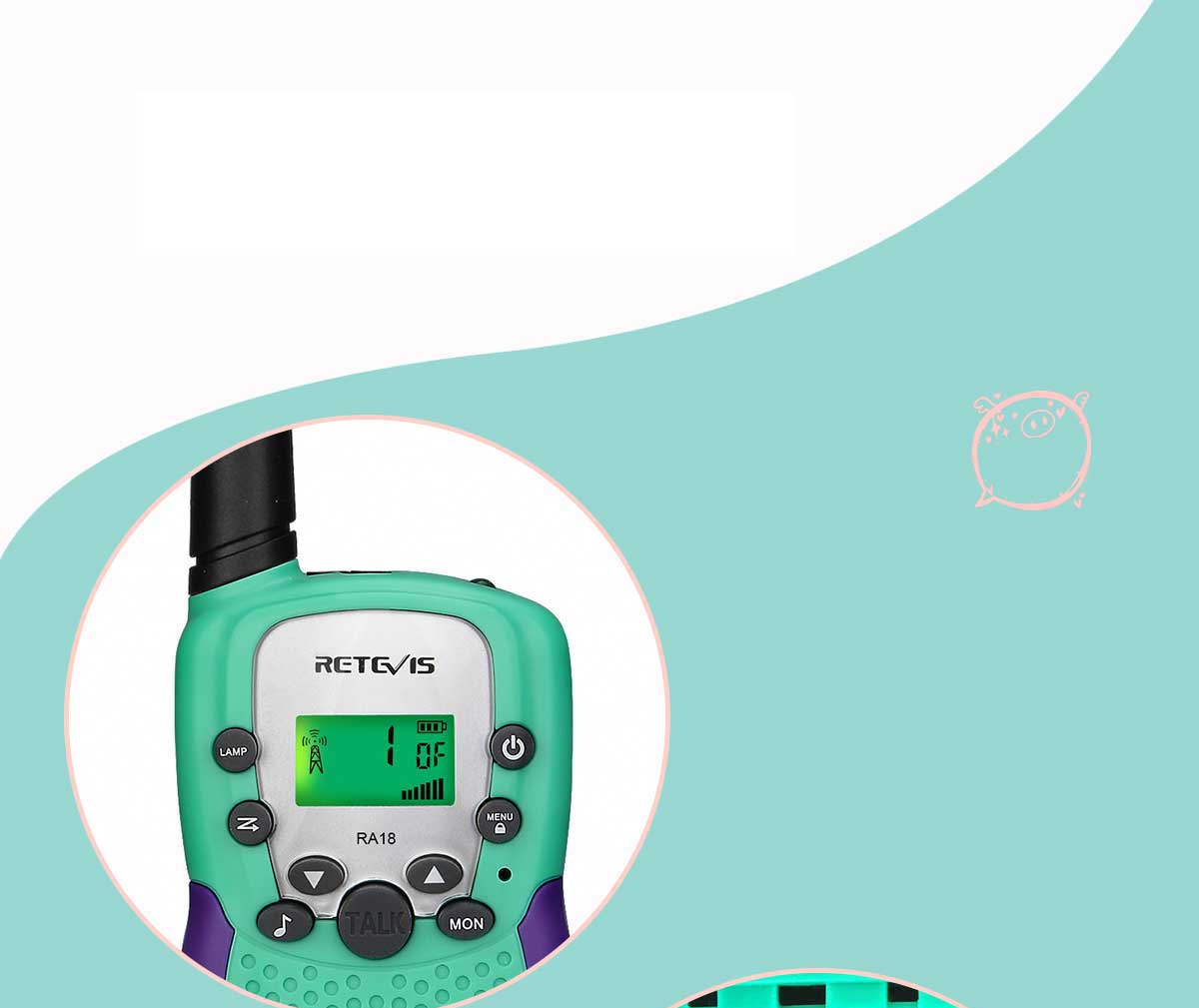 RA618 Discovery Adventures Walkie-Talkies
