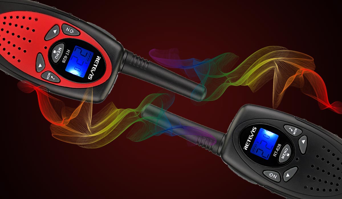 RT628 Mehrfarbiges Outdoor-Abenteuerspiel-Spielzeug Walkie-Talkie