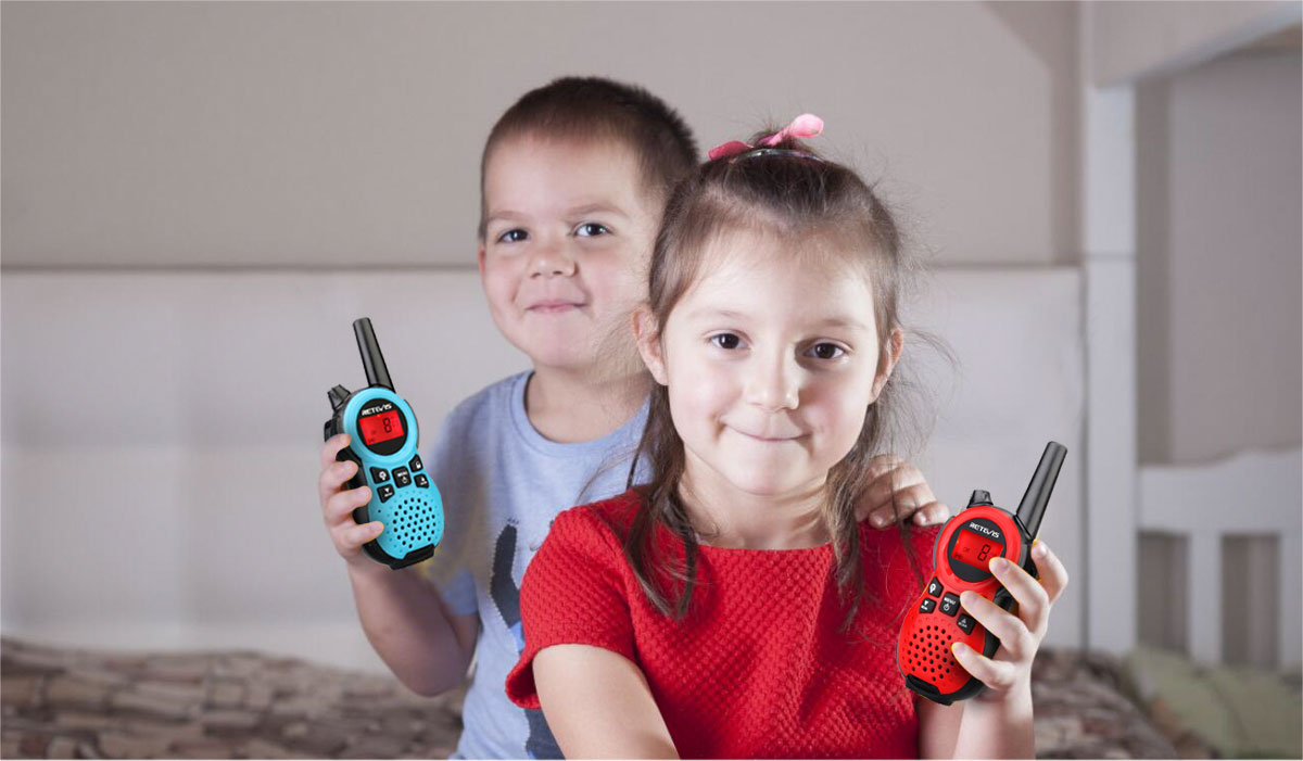 RT638 Long Range Walkie Talkie Kinder 3er-Set