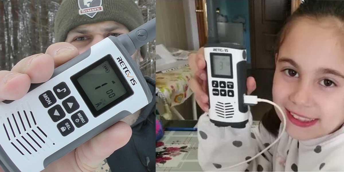 RT45 Top Rated Wiederaufladbare Walkie Talkies für Familien